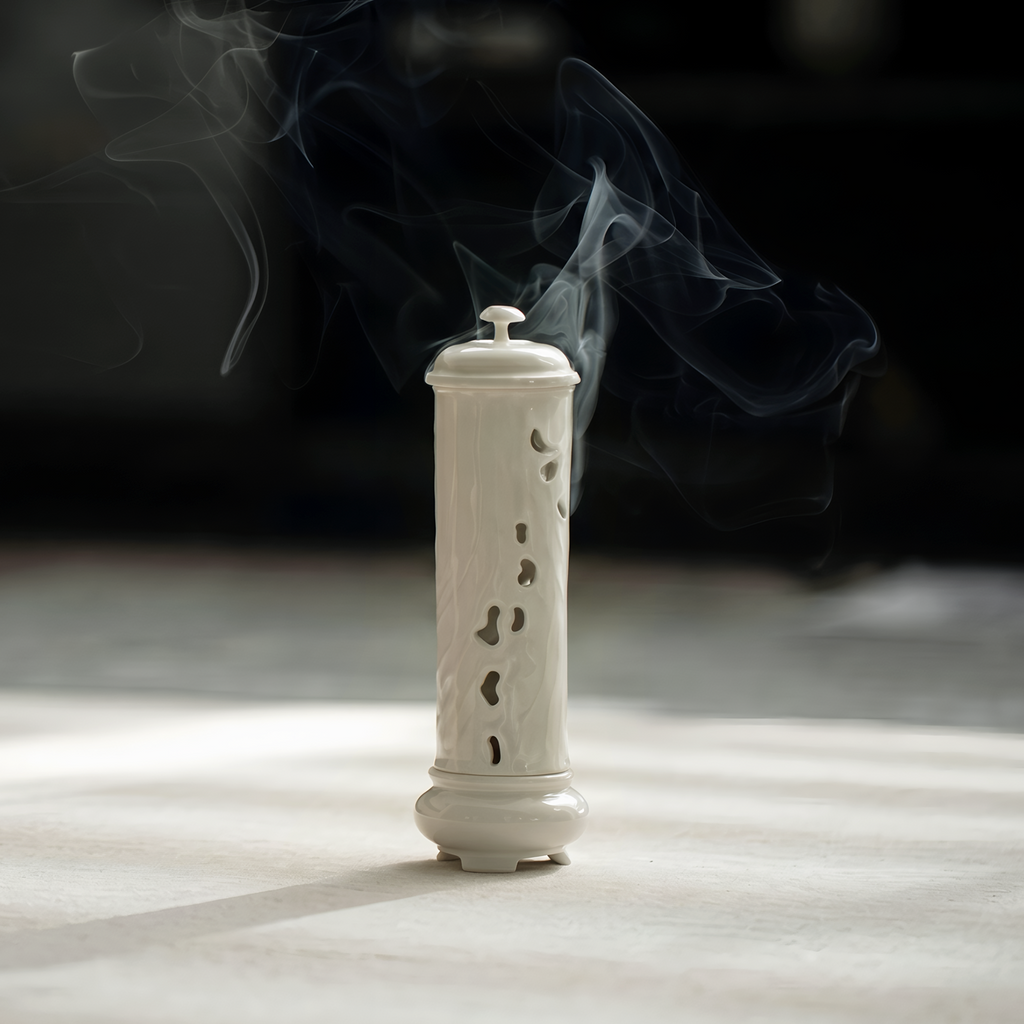 Wood Ash Glaze Ceramic Incense Holder