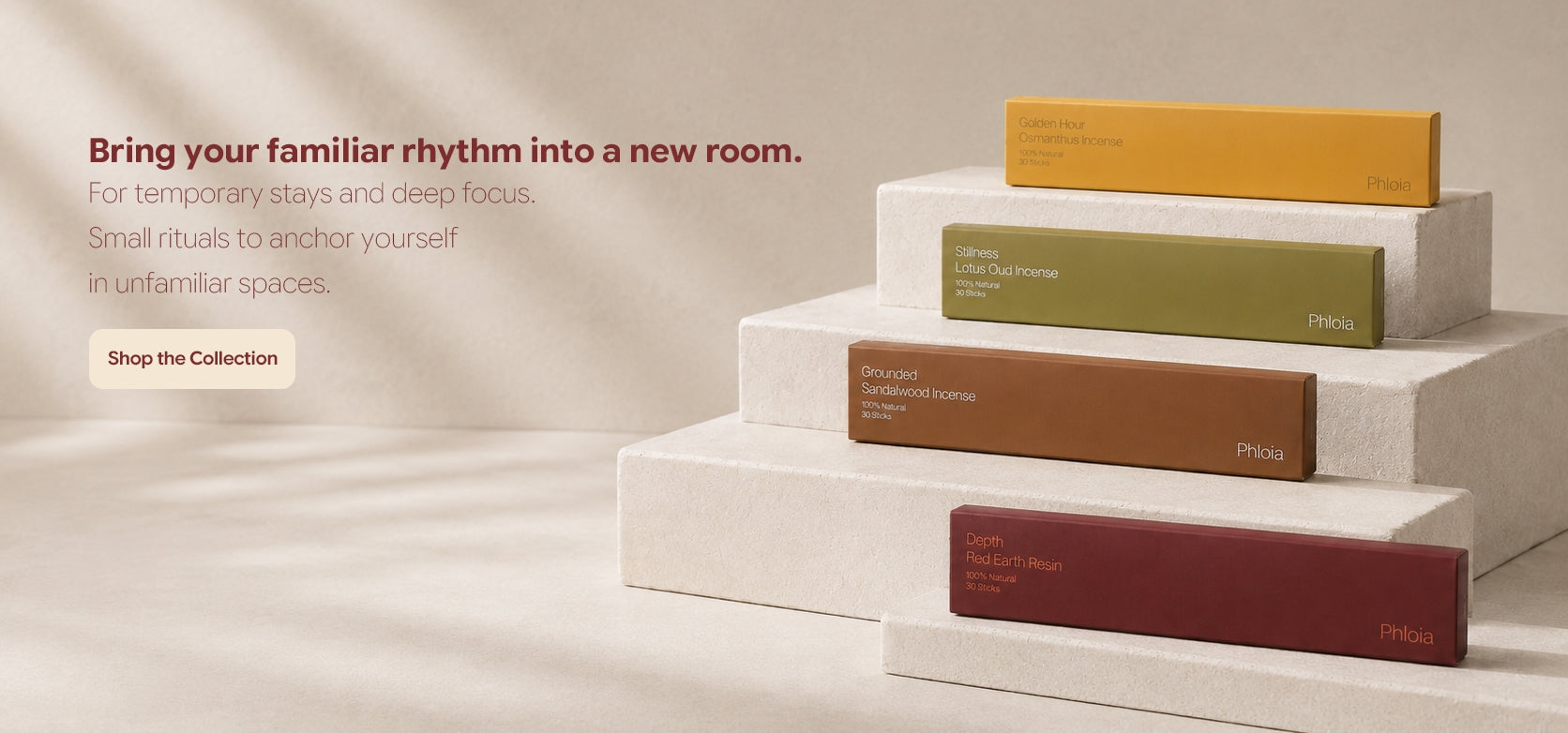 Phloia natural incense collection incense.