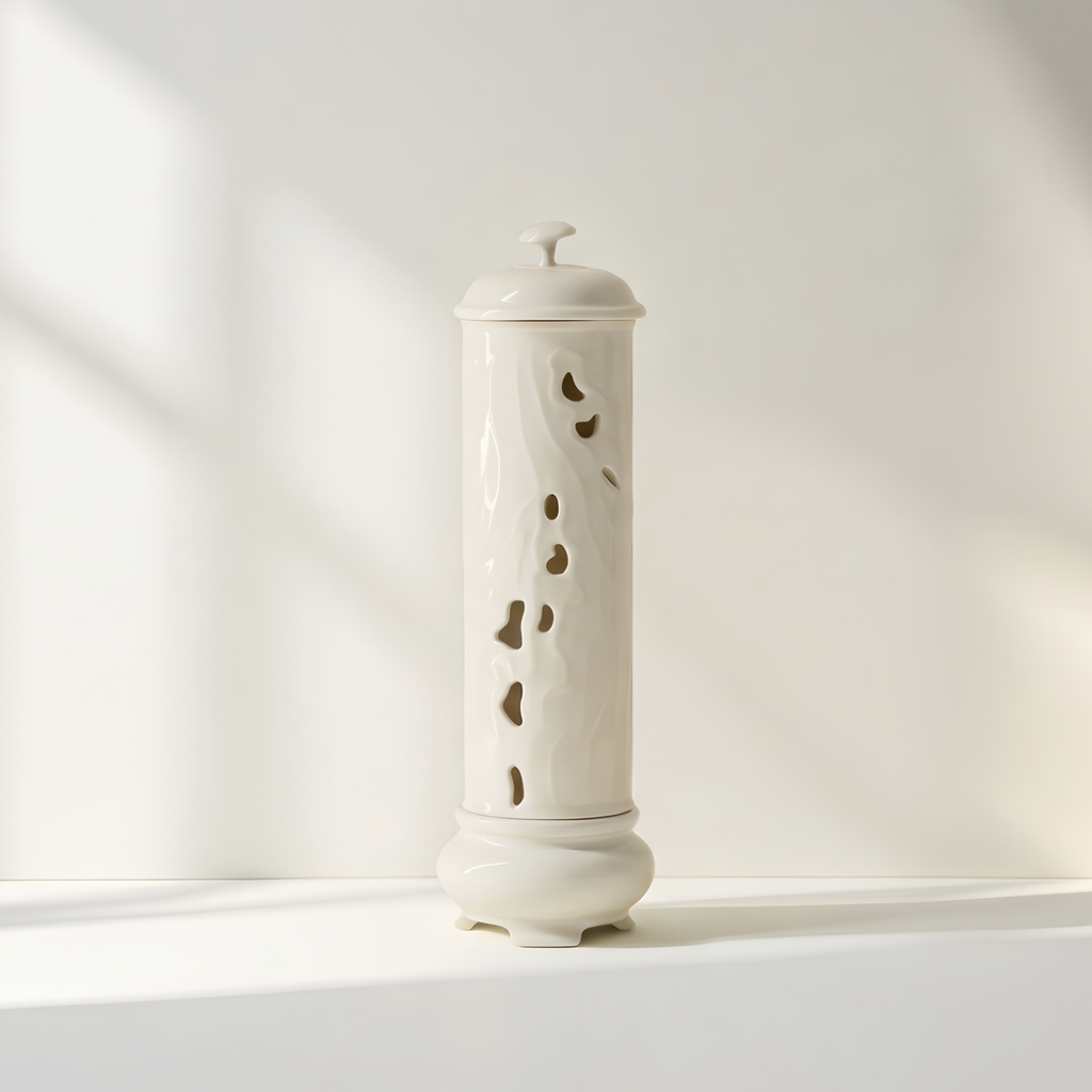 Wood Ash Glaze Ceramic Incense Holder