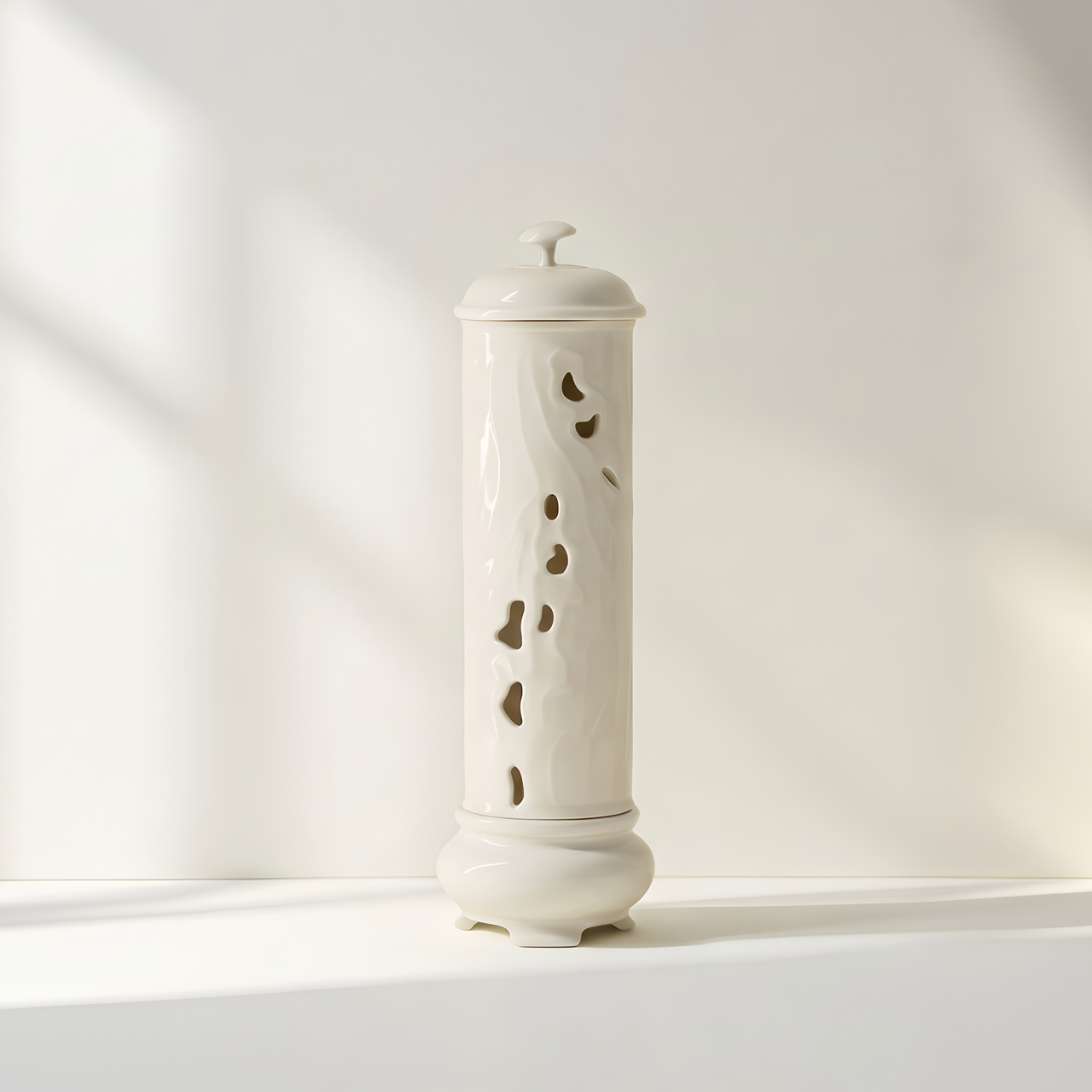 Wood Ash Glaze Ceramic Incense Holder